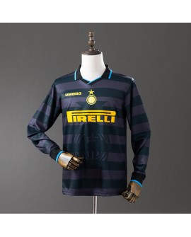 Maillot rétro manches longues Third extérieur de l'Inter Milan 97/98
