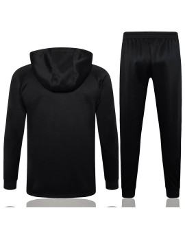Veste d'entraînement à capuche Inter Milan 2425 - Noir