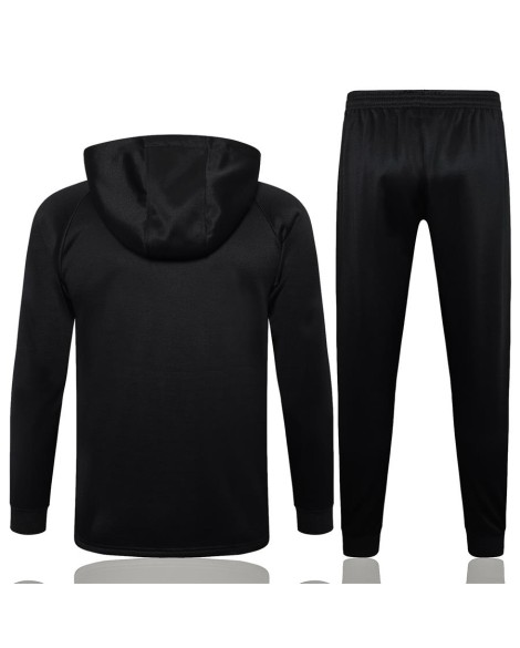 Veste d'entraînement à capuche Inter Milan 2425 - Noir