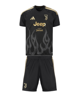 Maillot troisième Juventus 26/27 Enfant (maillot + short) – Précommande 7 à 14 jours, cadeau offert