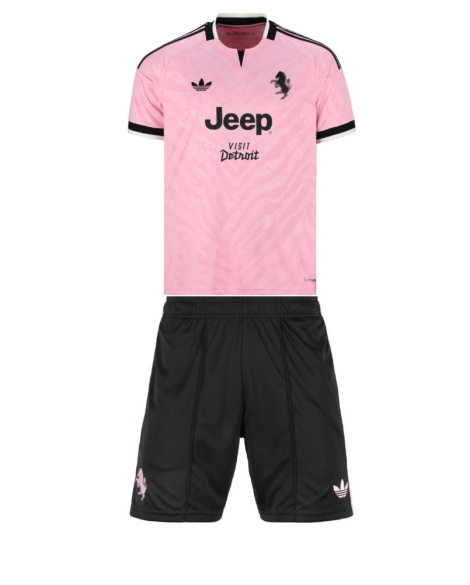 Maillot Extérieur Juventus 26/27 Enfant (Maillot + Short) – Précommande 7 à 14 jours, cadeau offert Maillot Extérieur Juventus 26/27 Enfant (Maillot + Short) – Précommande 7 à 14 jours, cadeau offert
