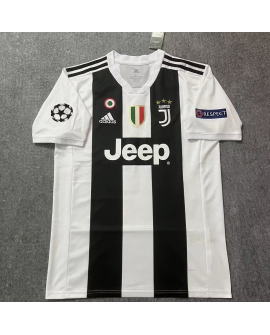 Maillot domicile Juventus Ligue des champions 18/19 – avec patchs Maillot domicile Juventus Ligue des champions 18/19 – avec patchs