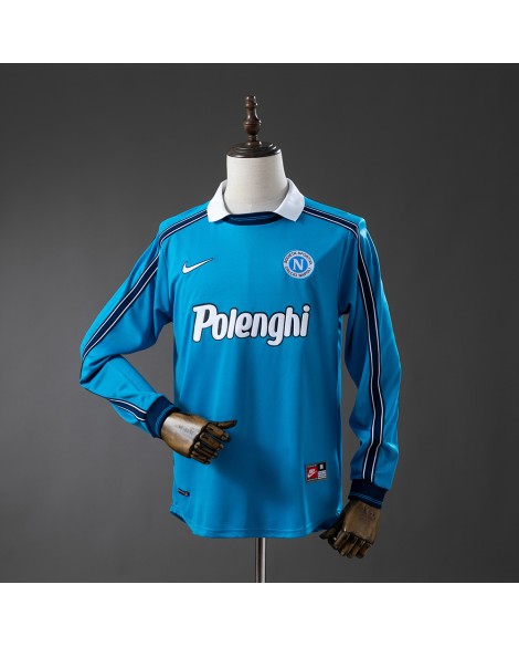 Maillot rétro domicile manches longues Napoli 98/99
