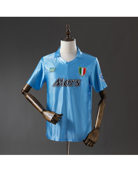 Maillot de foot domicile Naples rétro 1990/91