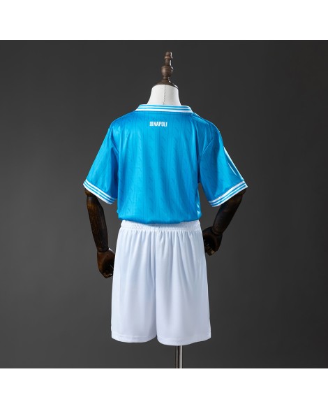 Ensemble de maillots domicile de Naples pour la saison 2025/26 - Enfant