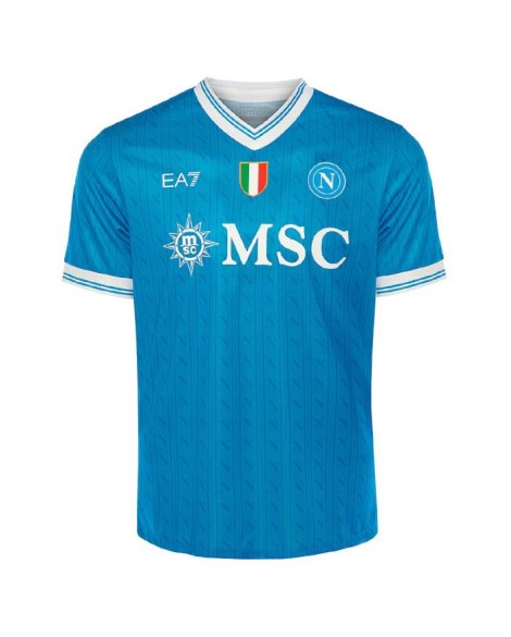 Maillot domicile du Napoli Football Club pour la saison 2025/2026