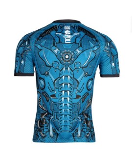 Maillot d'entraînement bleu du Napoli Football Club pour la saison 2025/2026