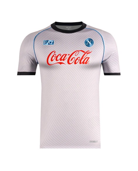 Maillot d'entraînement blanc du Napoli Football Club 2025/2026