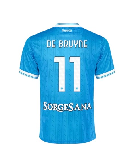 Maillot de football DE BRUYNE Naples domicile 2025/26 Maillot de football DE BRUYNE Naples domicile 2025/26