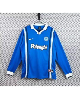 Maillot domicile rétro manches longues de Naples 1997/98