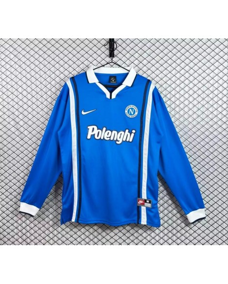 Maillot domicile rétro manches longues de Naples 1997/98