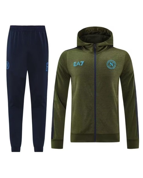Naples Veste d'entraînement à capuche 2425-Vert