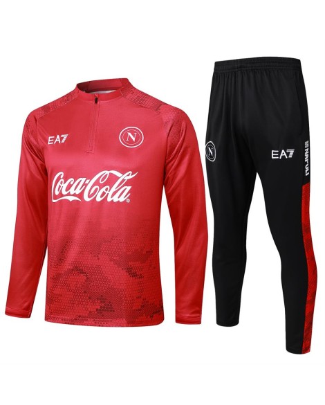 Uniforme d'entraînement Naples 2425-rouge
