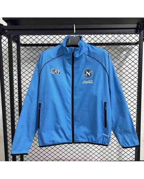 Trench-coat Naples 2526 - bleu