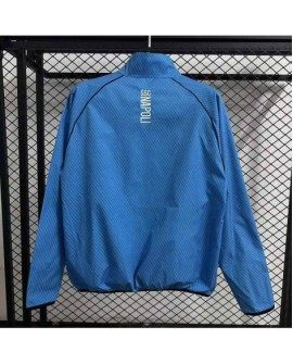 Trench-coat Naples 2526 - bleu