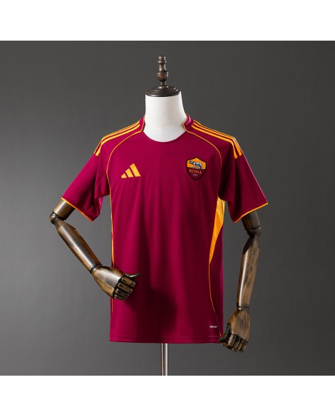 Maillot domicile de la Roma 2025/26