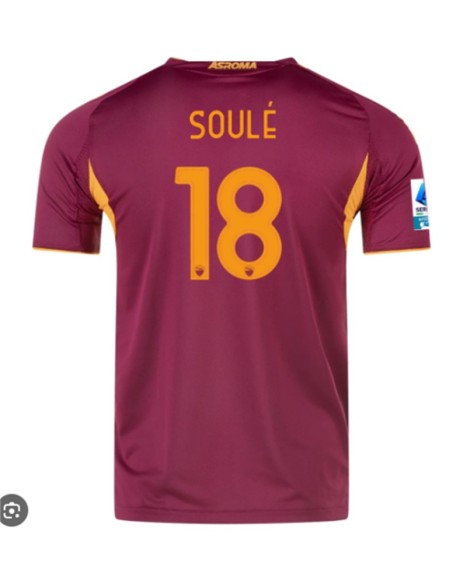 Maglia Home Roma Soulé 2025/26 Maglia Home Roma Soulé 2025/26