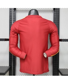AS Rome Maillot rétro domicile manches longues 2026 - Player