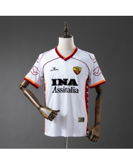 Maillot rétro extérieur de la Roma 99/00