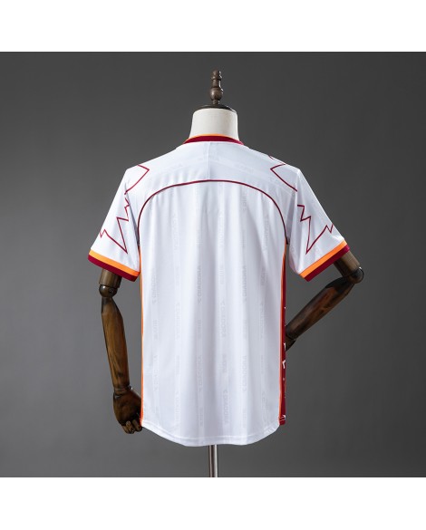 Maillot rétro extérieur de la Roma 99/00