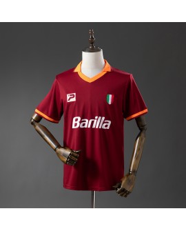 Maillot rétro domicile de la Roma 83/84