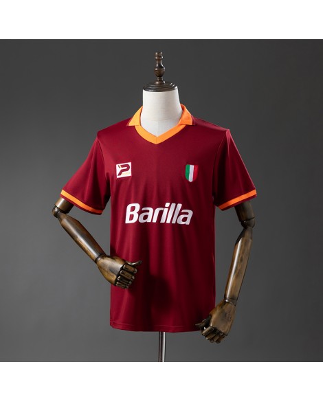 Maillot rétro domicile de la Roma 83/84