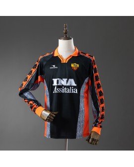Maillot rétro manches longues extérieur troisième maillot de la Roma 98/99