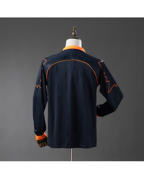 Maillot rétro manches longues extérieur troisième maillot de la Roma 99/00