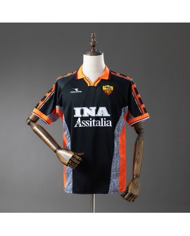 Maillot rétro extérieur troisième de la Roma 98/99