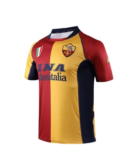Roma Troisième Maillot Extérieur Rétro 2001/02 Roma Troisième Maillot Extérieur Rétro 2001/02