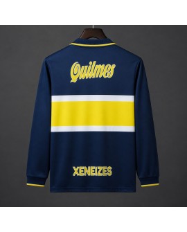 Maillot rétro domicile manches longues Boca Juniors saison 1996/97