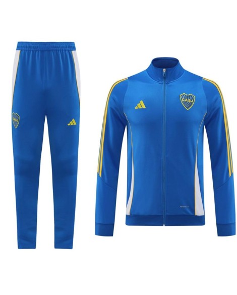 Ensemble d'entraînement Boca Juniors (veste + pantalon) Bleu 2024/25