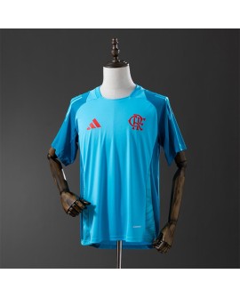 Tenue d'entraînement du Flamengo, maillot bleu clair, 25/26