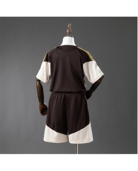 Flamenco Ensemble de maillots d'entraînement marron pour la saison 26/27 - Enfant