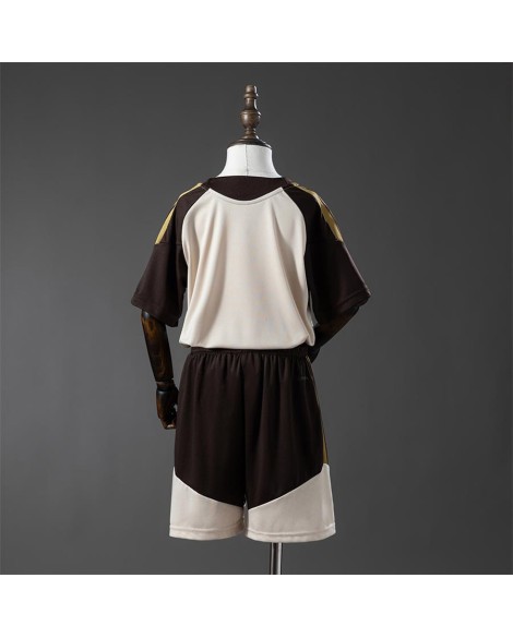 Flamenco Ensemble de maillots d'entraînement marron pour la saison 26/27 - Enfant