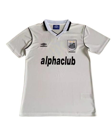 Maillot domicile Santos FC rétro 2001