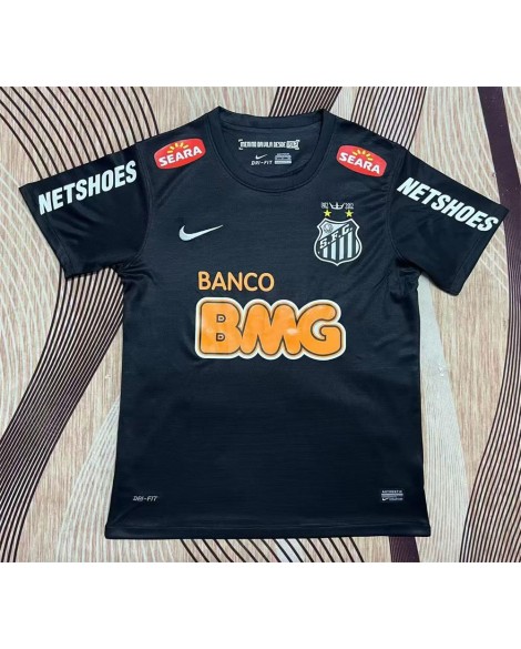 Maillot de football Santos 2011/12 Vintage Noir
