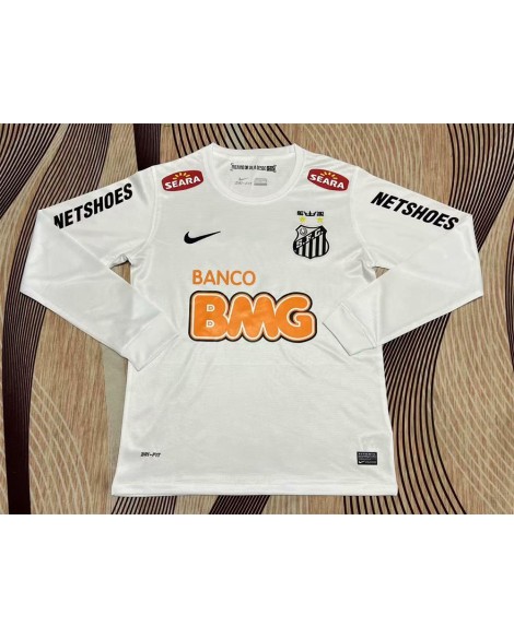 Maillot Domicile Santos Rétro 2011/12 - Manches Longues