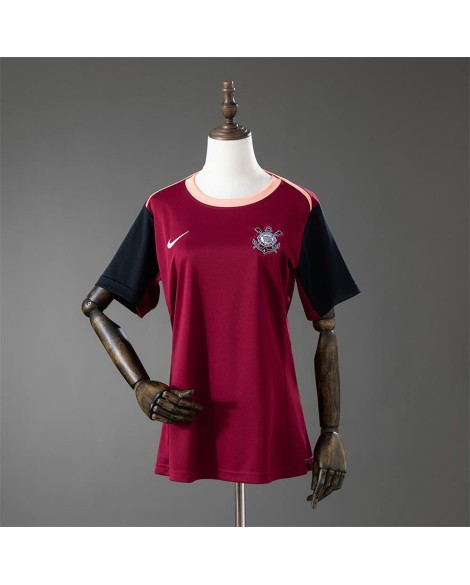 Maillot d'entraînement bordeaux Corinthians saison 2026/27 - Femmes