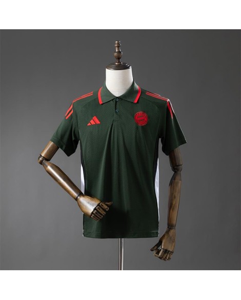 Polo Bayern Munich saison 25/26 - Vert foncé