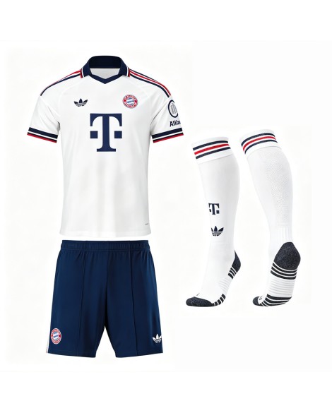 Tenue extérieure du Bayern Munich 2026/27 (maillot +short + chaussettes)