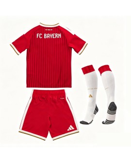 Maillot domicile du Bayern Munich 2026/27 (maillot + short + chaussettes)-Enfant 