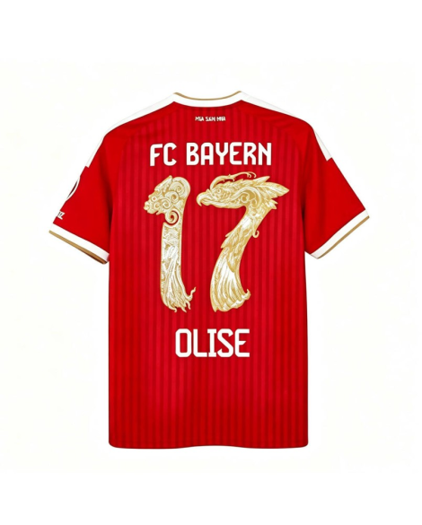 Maillot domicile FC Bayern Munich 26/27 – Édition Spéciale Asie (Personnalisé : OLISE 17) Maillot domicile FC Bayern Munich 26/27 – Édition Spéciale Asie (Personnalisé : OLISE 17)