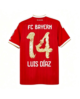 Maillot domicile FC Bayern Munich 26/27 – Édition Spéciale Asie (Personnalisé : LUIS DÍAZ 14)