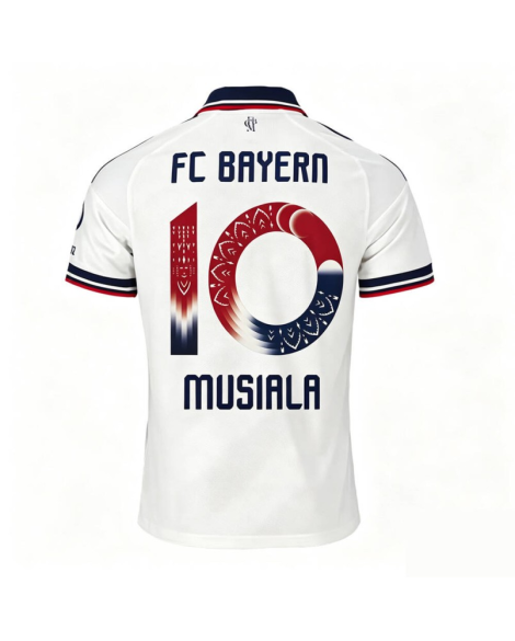 FC Bayern Munich Maillot Extérieur 26/27 – Édition Spéciale Asie (Personnalisé : MUSIALA 10) FC Bayern Munich Maillot Extérieur 26/27 – Édition Spéciale Asie (Personnalisé : MUSIALA 10)