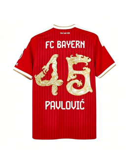 Maillot domicile FC Bayern Munich 26/27 – Édition Spéciale Asie (Personnalisé : PAVLOVIĆ 45)