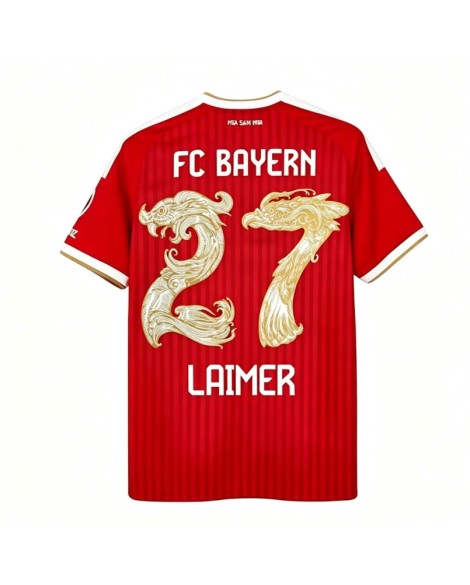 Maillot domicile FC Bayern Munich 26/27 – Édition Spéciale Asie (Personnalisé : LAIMER 27) Maillot domicile FC Bayern Munich 26/27 – Édition Spéciale Asie (Personnalisé : LAIMER 27)