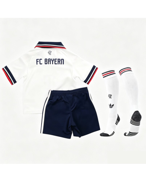 Maillot extérieur FC Bayern Munich 2026/27 (Maillot + Short + Chaussettes) - Enfant Maillot extérieur FC Bayern Munich 2026/27 (Maillot + Short + Chaussettes) - Enfant