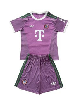 Maillot de gardien de but du Bayern Munich 2026/27(Maillot + Short) - Enfant