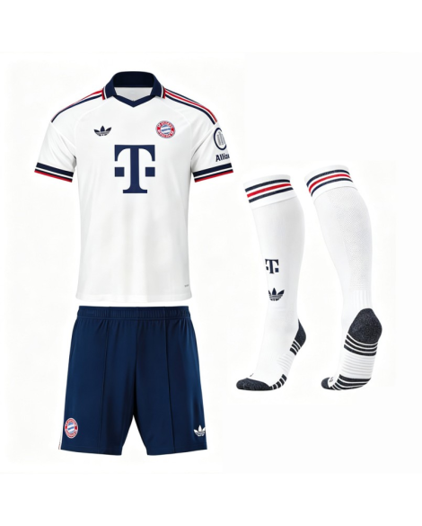 Maillot extérieur FC Bayern Munich 2026/27 (Maillot + Short + Chaussettes) Maillot extérieur FC Bayern Munich 2026/27 (Maillot + Short + Chaussettes)